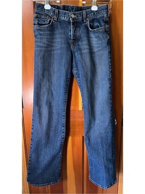 Lucky Brand Women's Straight-Leg Jeans - Dark Blue